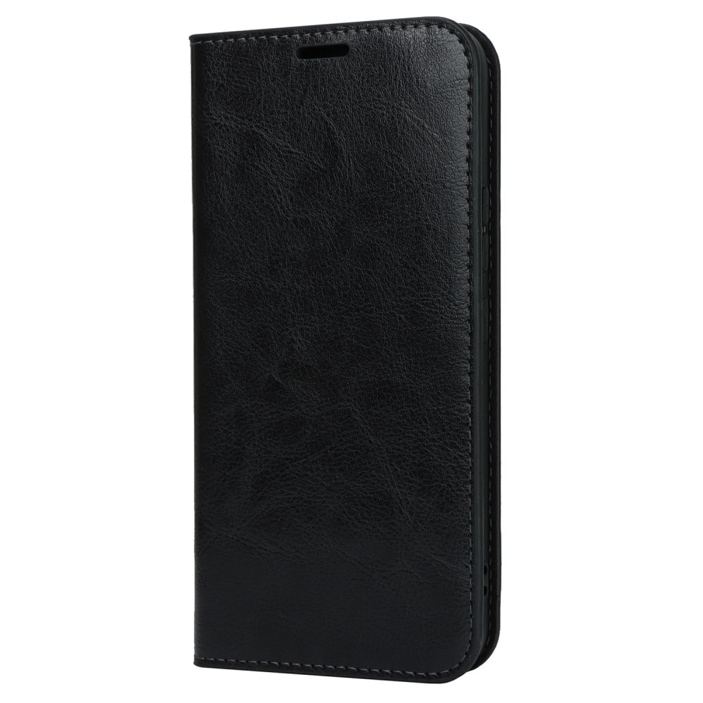 Samsung Galaxy A54 Genuine Leather Wallet Case Black