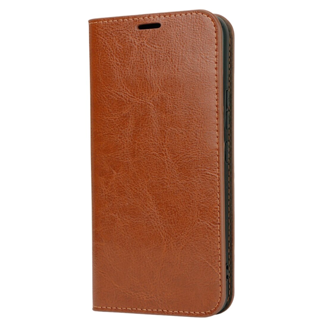 Samsung Galaxy A54 Genuine Leather Wallet Case Brown