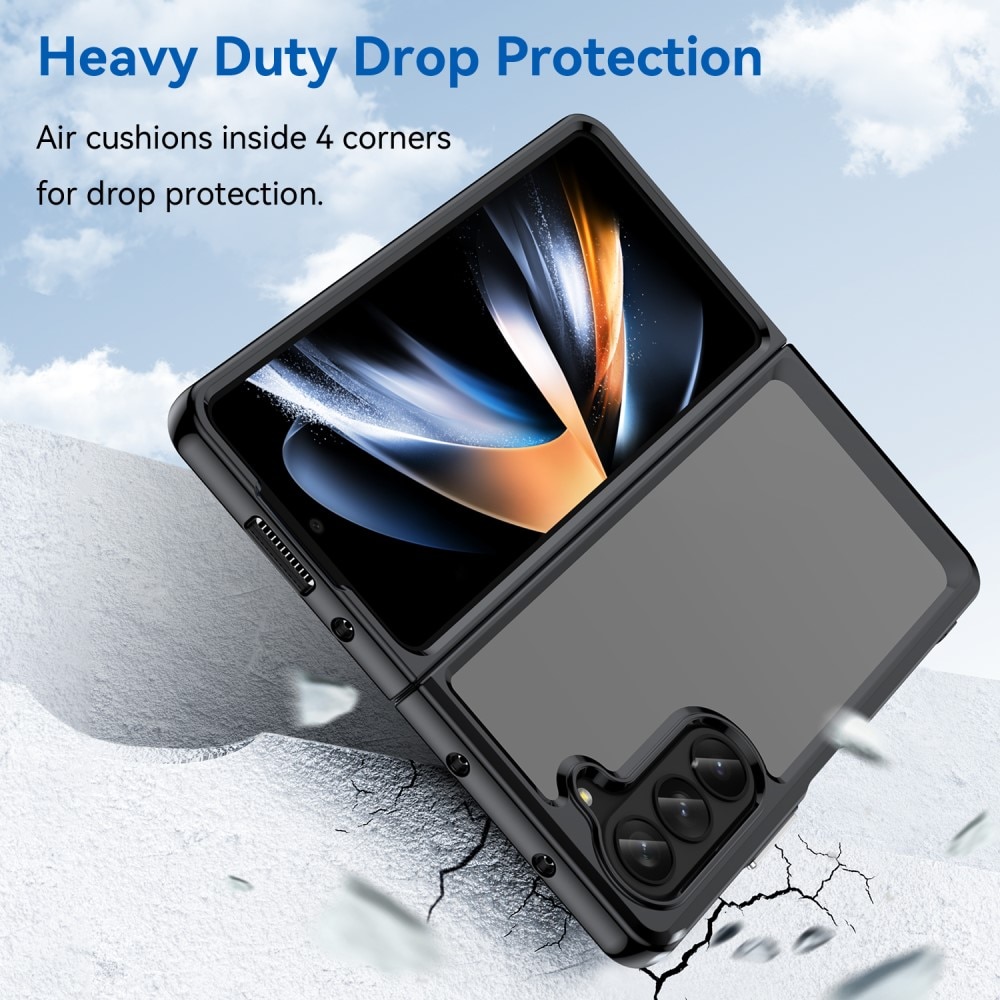 Samsung Galaxy Z Fold 5 Crystal Hybrid Case Black