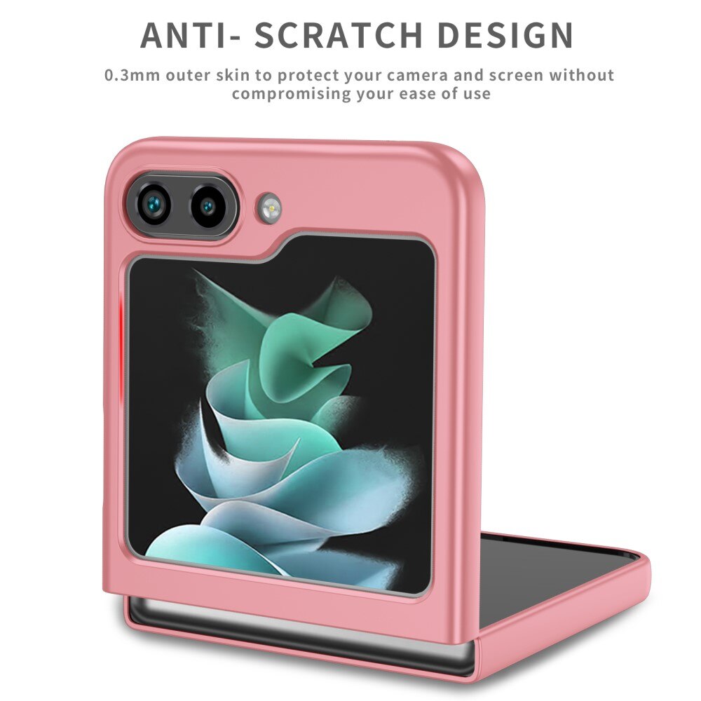 Samsung Galaxy Z Flip 5 Magnetic Case with ring holder Pink