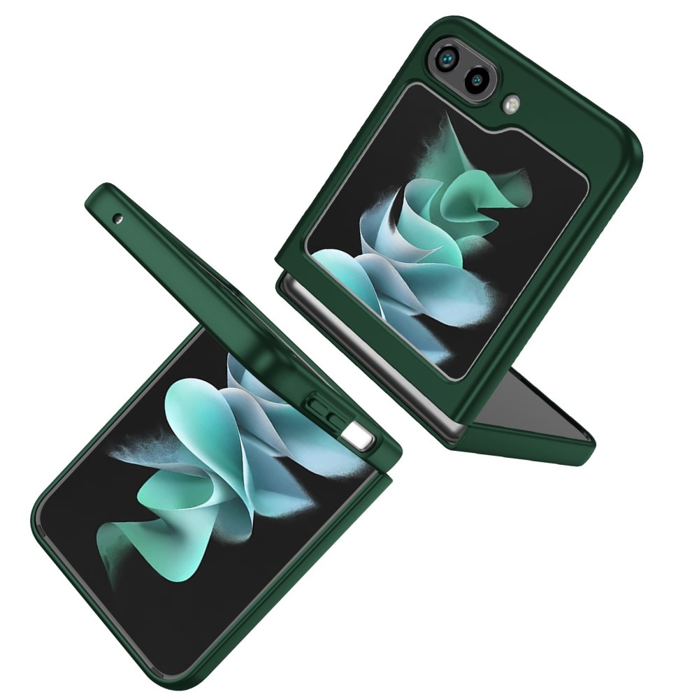 Samsung Galaxy Z Flip 5 Magnetic Case with ring holder Green