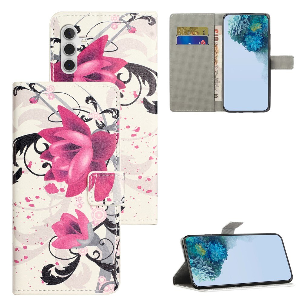 Samsung Galaxy S23 FE Wallet Case Flowers