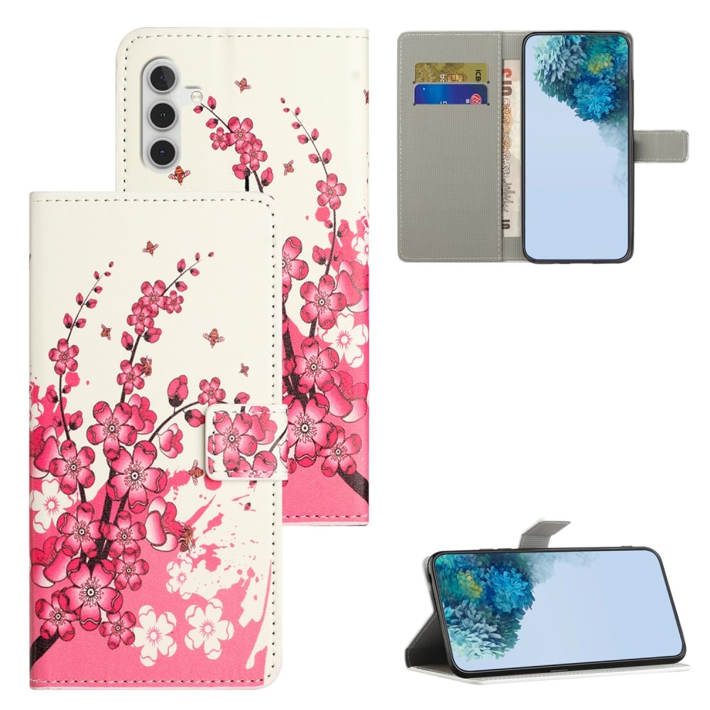 Samsung Galaxy S23 FE Wallet Case Cherry blossoms