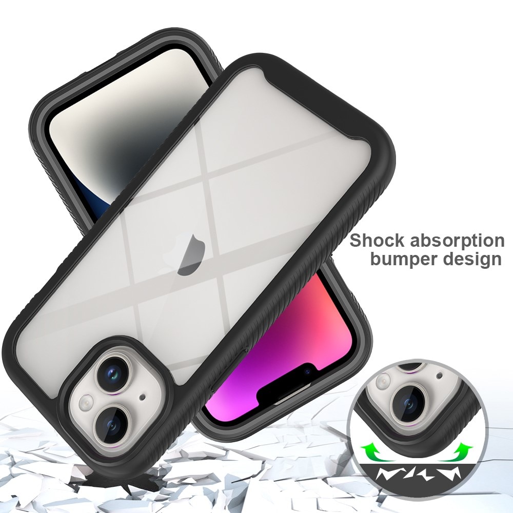 iPhone 15 Full Protection Case Black