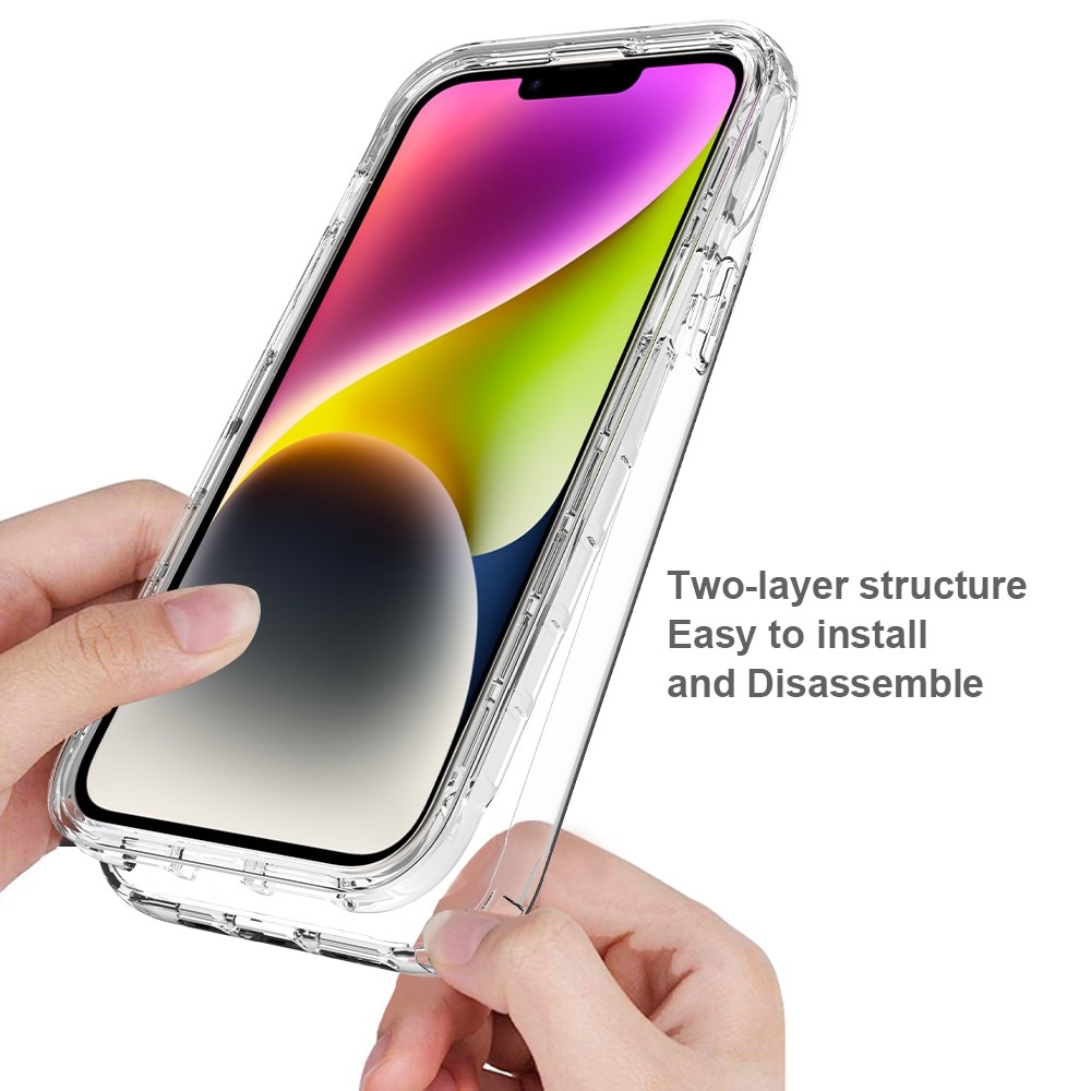 iPhone 15 Plus Full Cover Case Transparent