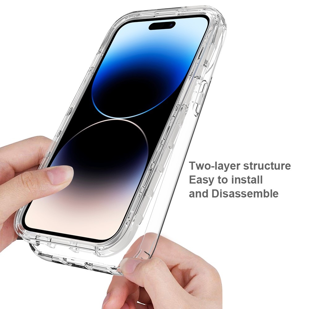 iPhone 15 Full Cover Case Transparent