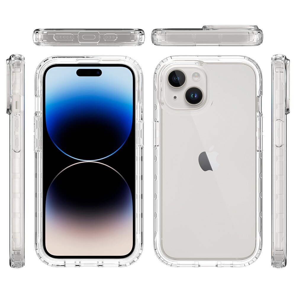 iPhone 15 Full Cover Case Transparent