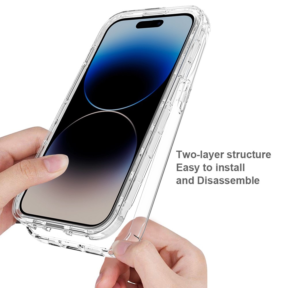 iPhone 15 Pro Full Cover Case Transparent