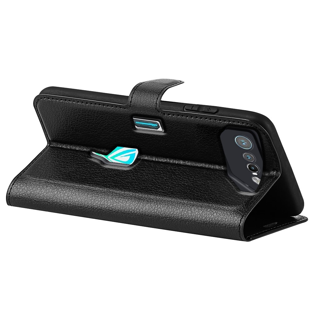 Asus ROG Phone 7 Wallet Book Cover Black