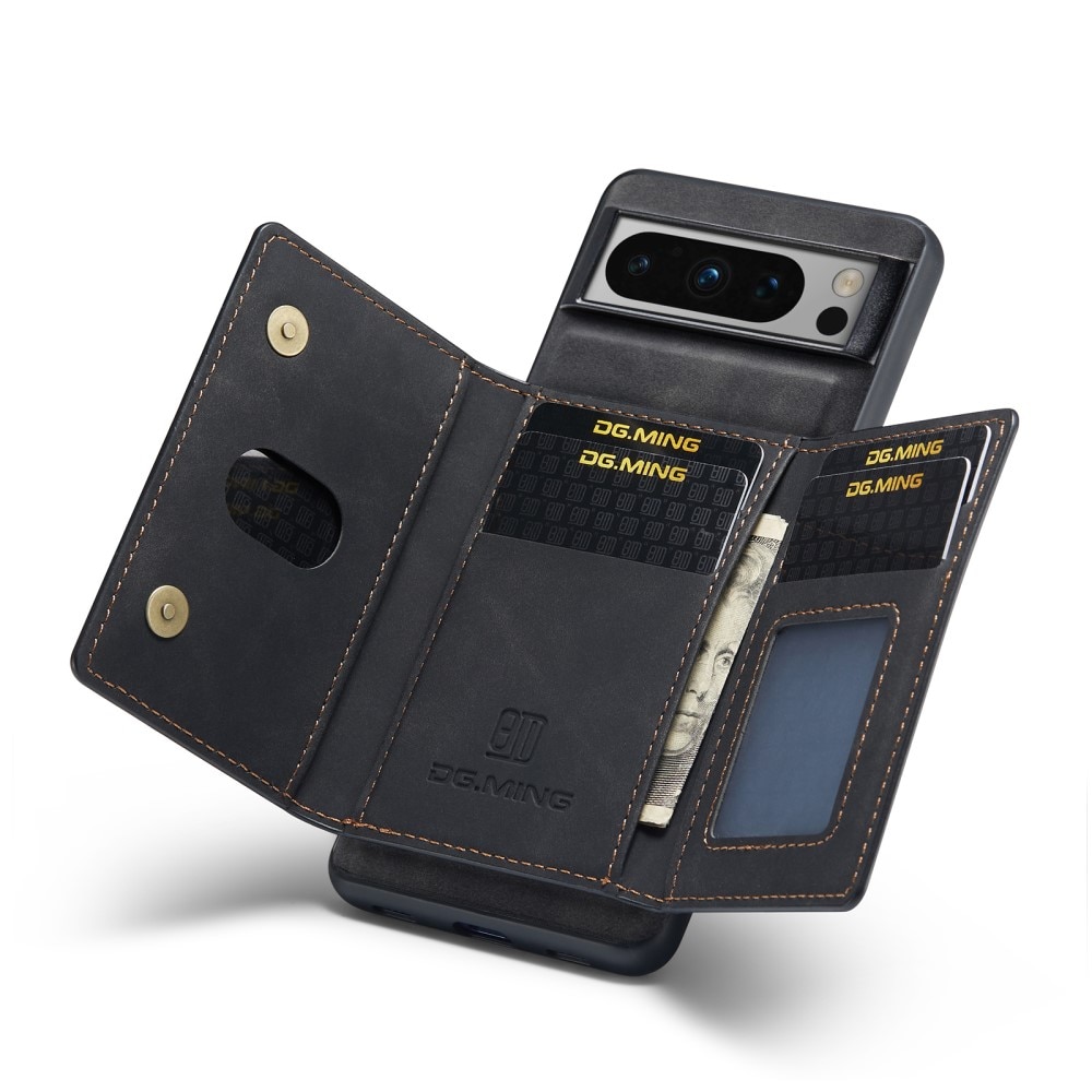 Google Pixel 8 Pro Magnetic Card Slot Case Black