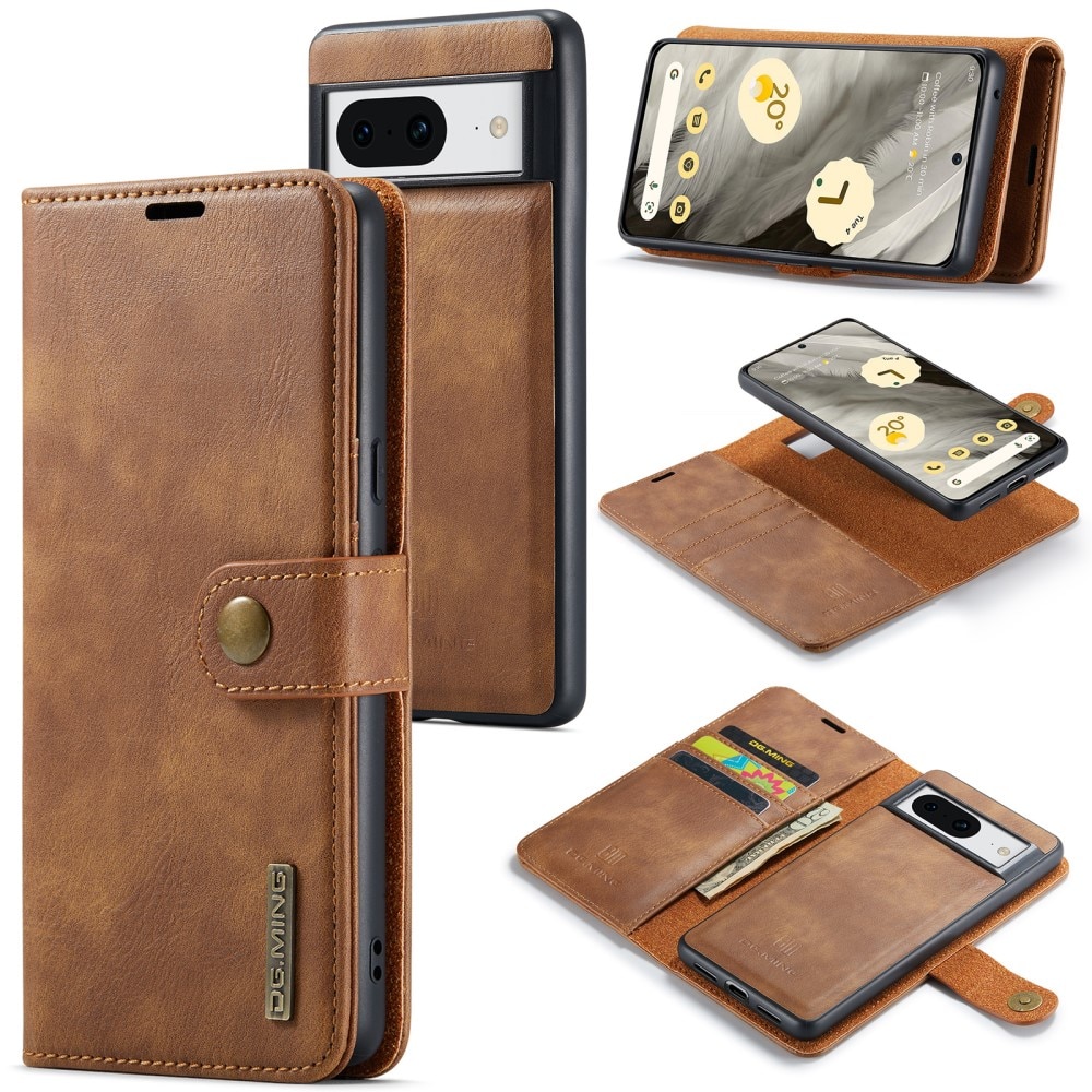 Google Pixel 8 Magnet Wallet Cognac