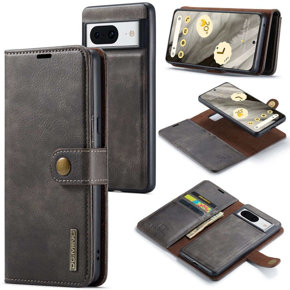 Google Pixel 8 Magnet Wallet Brown