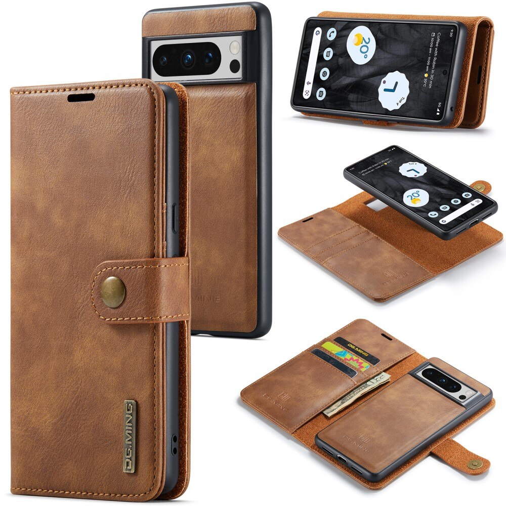 Google Pixel 8a Magnet Wallet Cognac