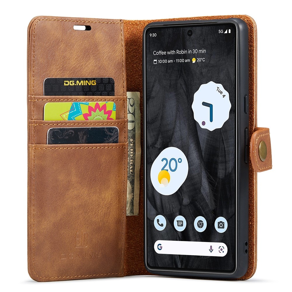 Google Pixel 8 Pro Magnet Wallet Cognac