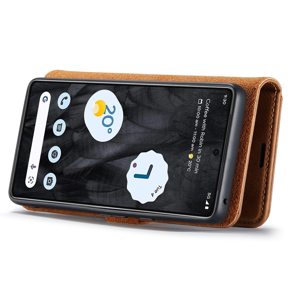 Google Pixel 8 Pro Magnet Wallet Cognac