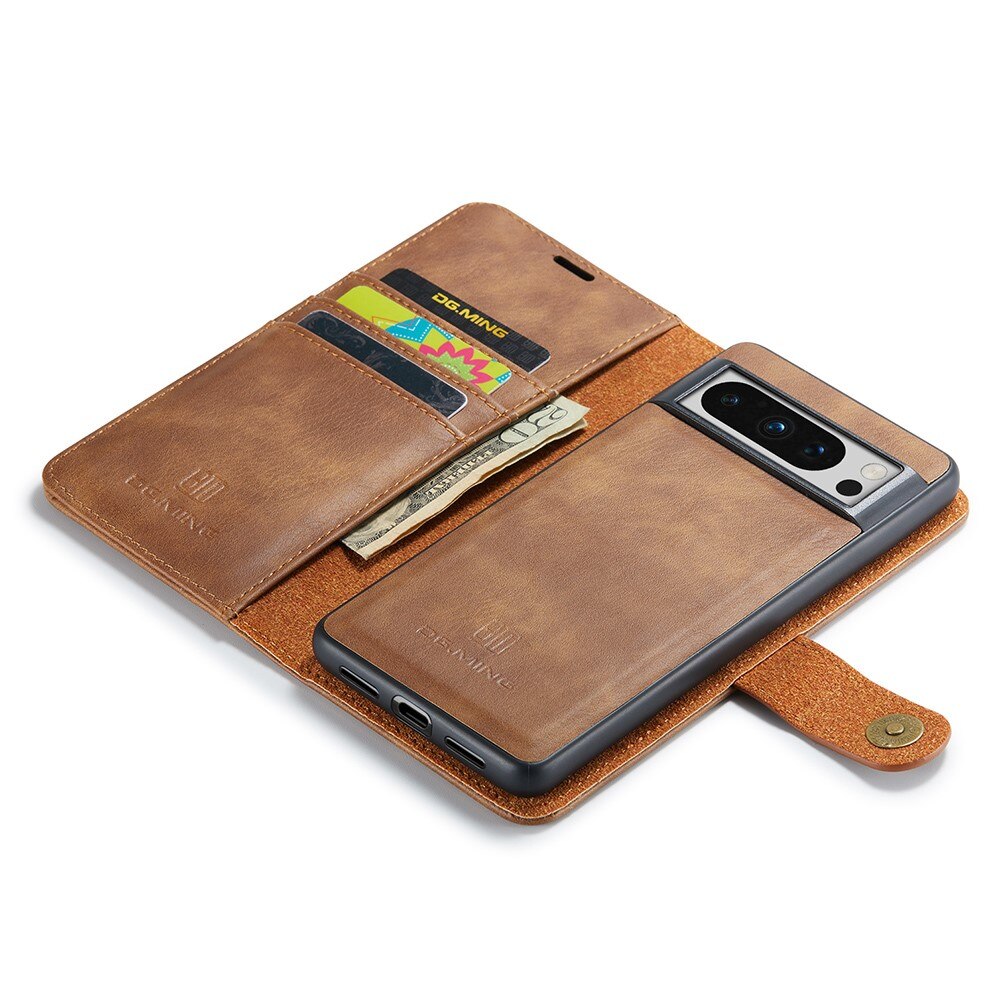 Google Pixel 8 Pro Magnet Wallet Cognac