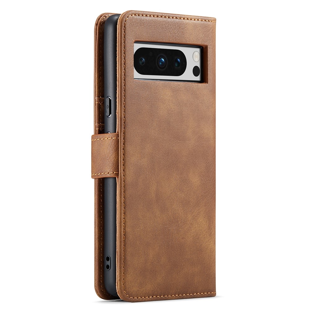 Google Pixel 8 Pro Magnet Wallet Cognac