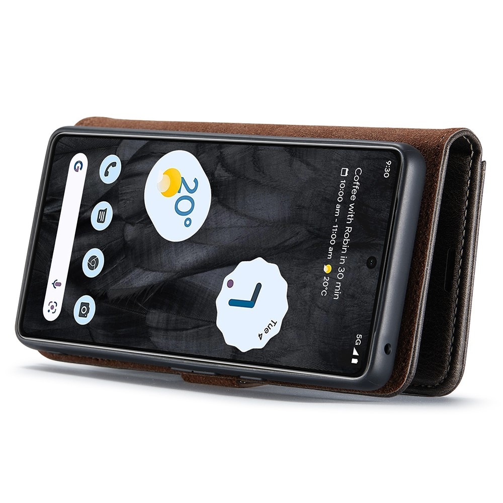 Google Pixel 8 Pro Magnet Wallet Brown
