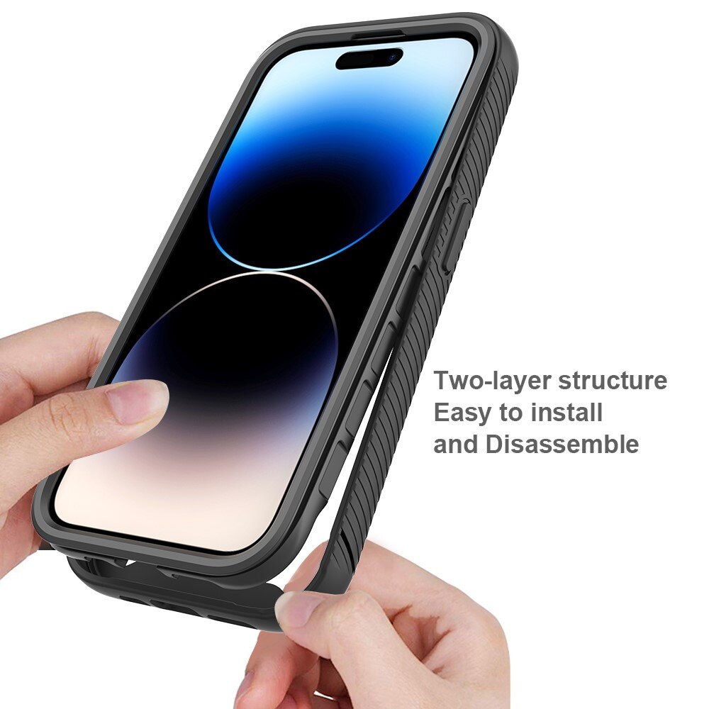 iPhone 15 Pro Full Cover Case Black