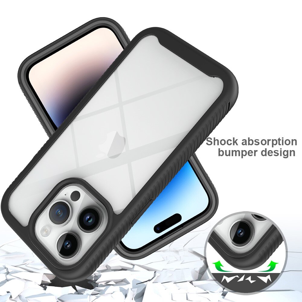 iPhone 15 Pro Full Cover Case Black