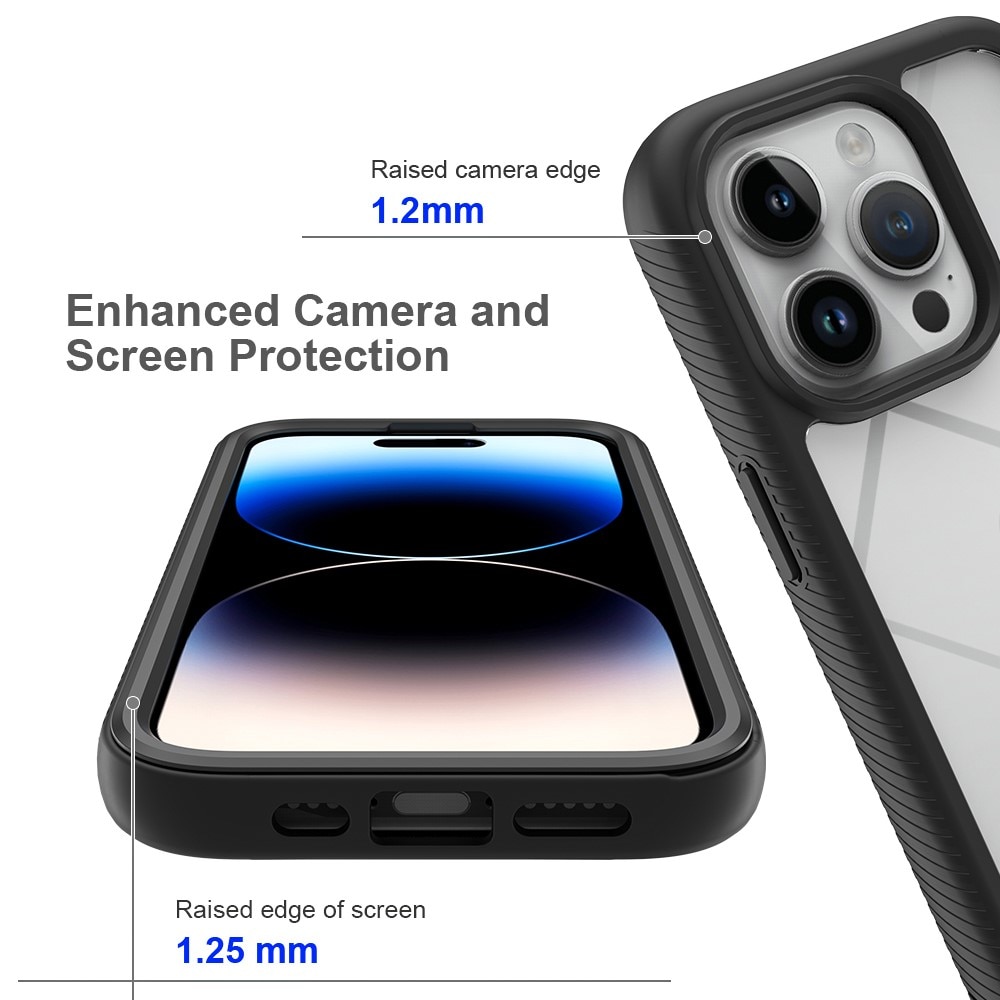 iPhone 15 Pro Full Cover Case Black