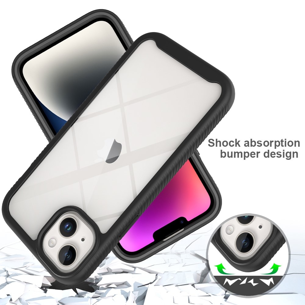 iPhone 15 Plus Full Cover Case Black