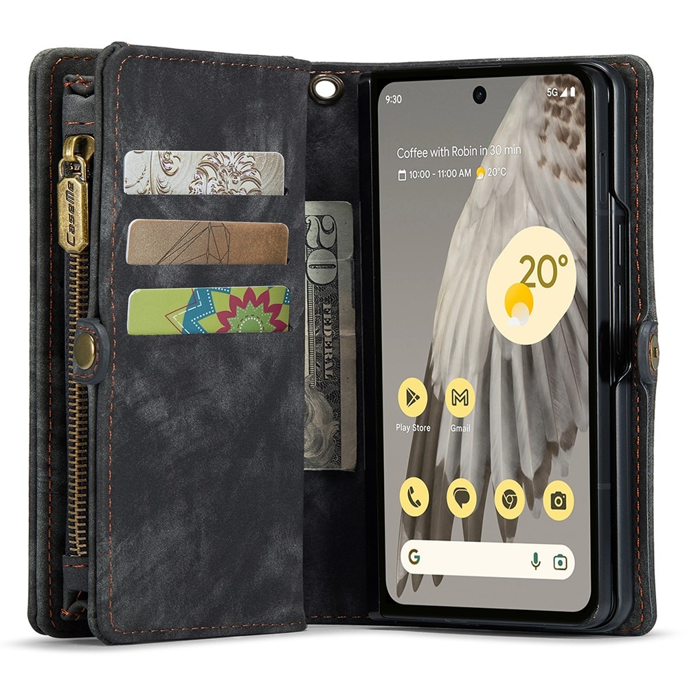 Google Pixel Fold Multi-slot Wallet Case Grey