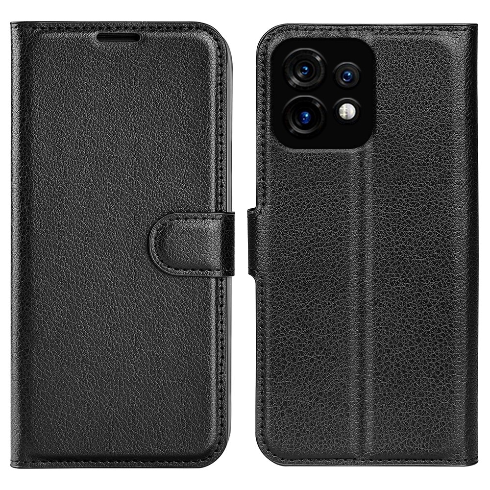 Motorola Edge 40 Pro Wallet Book Cover Black