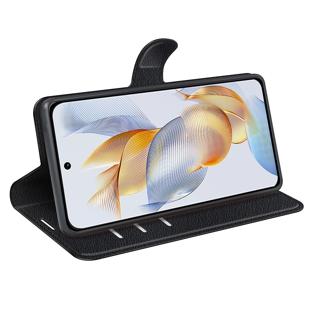 Honor 90 Pro Wallet Book Cover Black