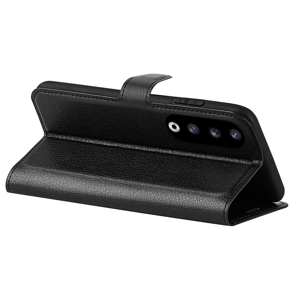 Honor 90 Pro Wallet Book Cover Black