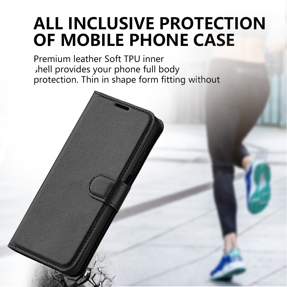  Honor 90 Pro Wallet Book Cover Black
