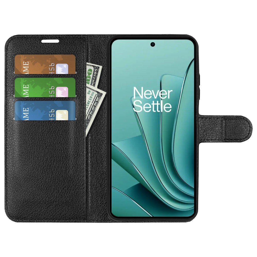 OnePlus Nord 3 Wallet Book Cover Black