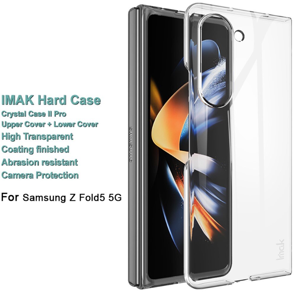 Samsung Galaxy Z Fold 5 Air Case Crystal Clear