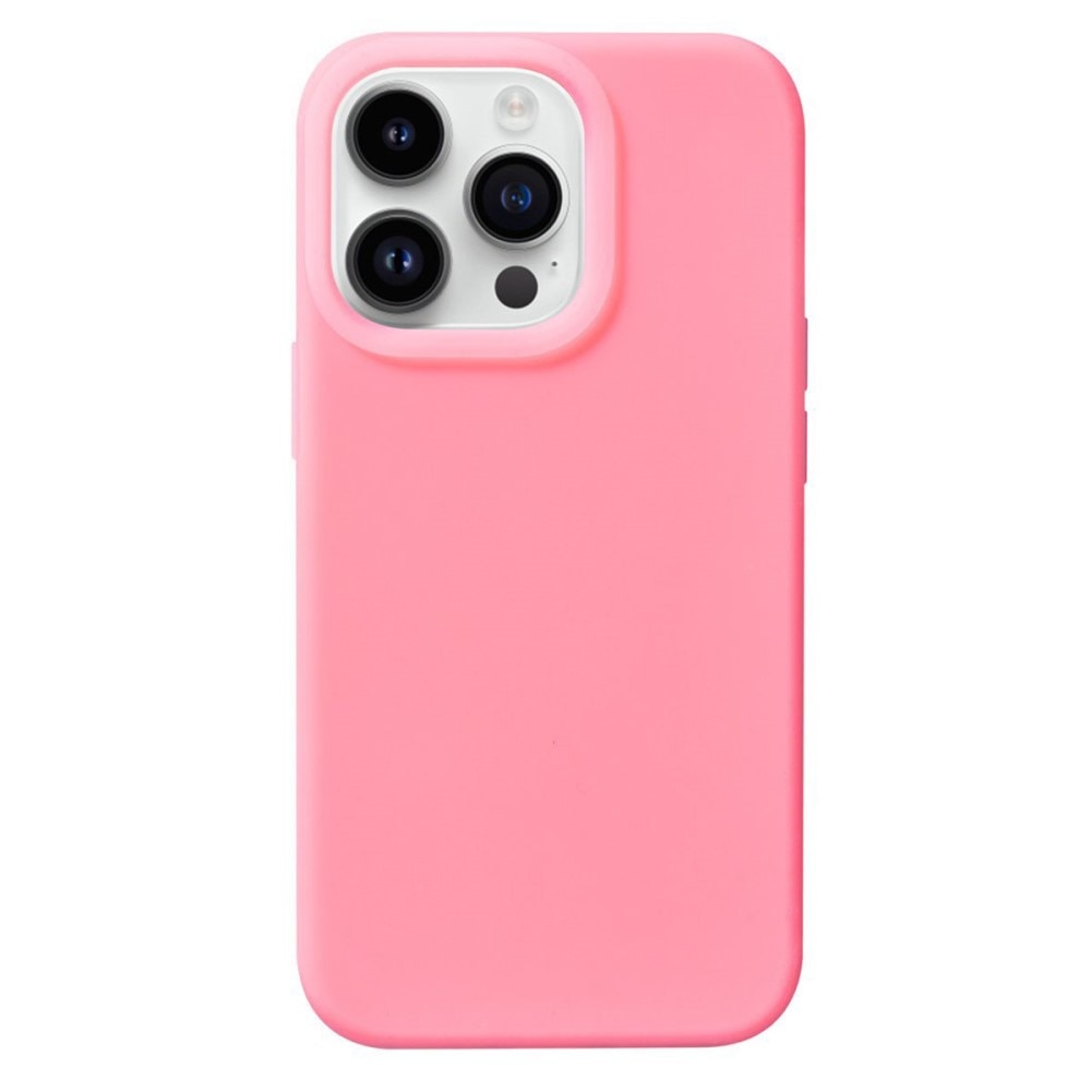 iPhone 15 Pro Max Jelly Silicone Case Pink