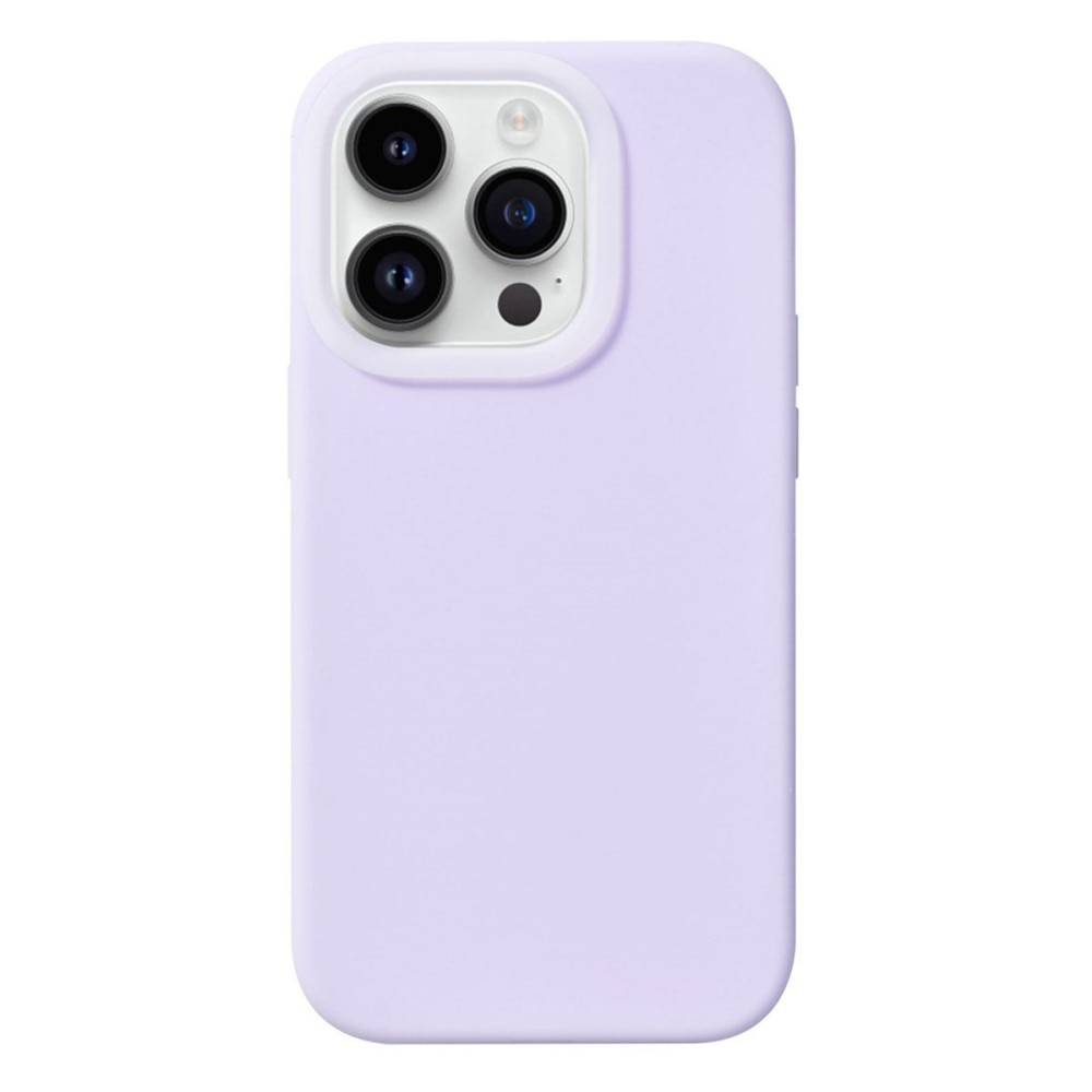 iPhone 15 Pro Max Jelly Silicone Case Purple