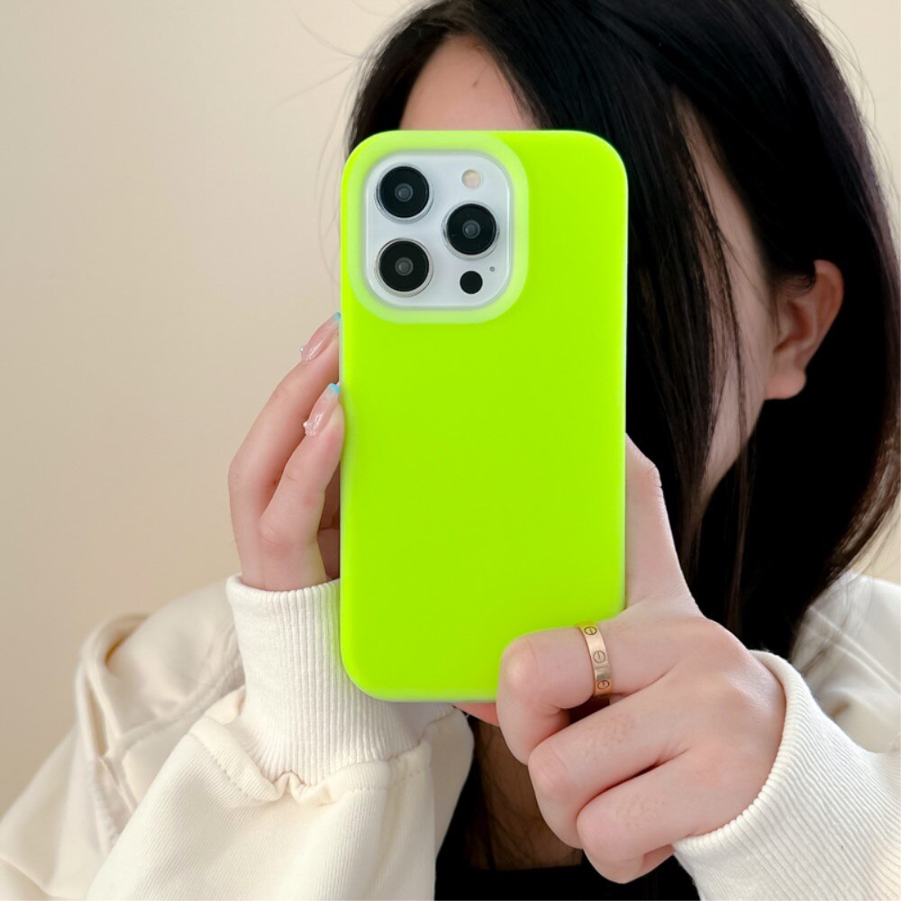 iPhone 15 Pro Jelly Silicone Case Green