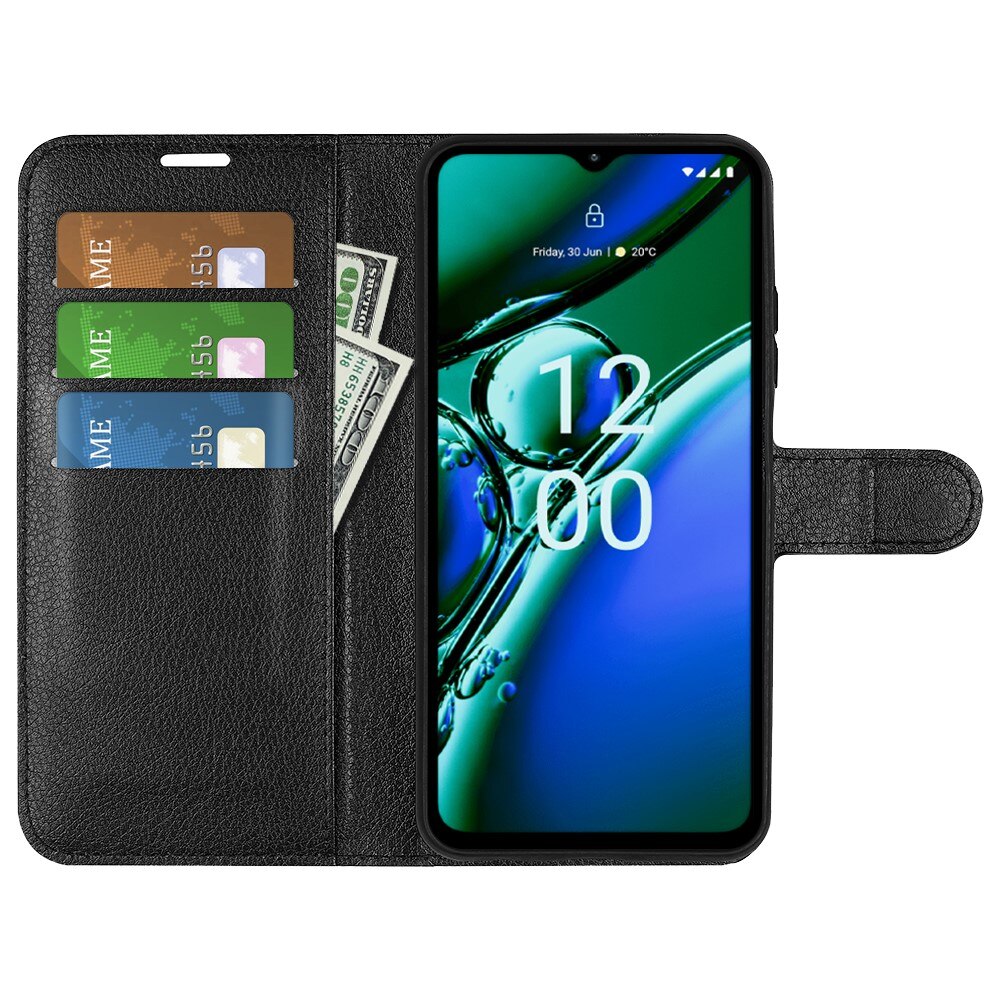 Nokia G42 Wallet Book Cover Black