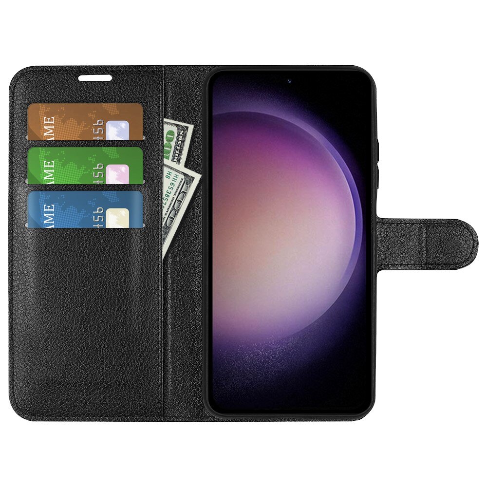 Samsung Galaxy S23 FE Wallet Book Cover Black