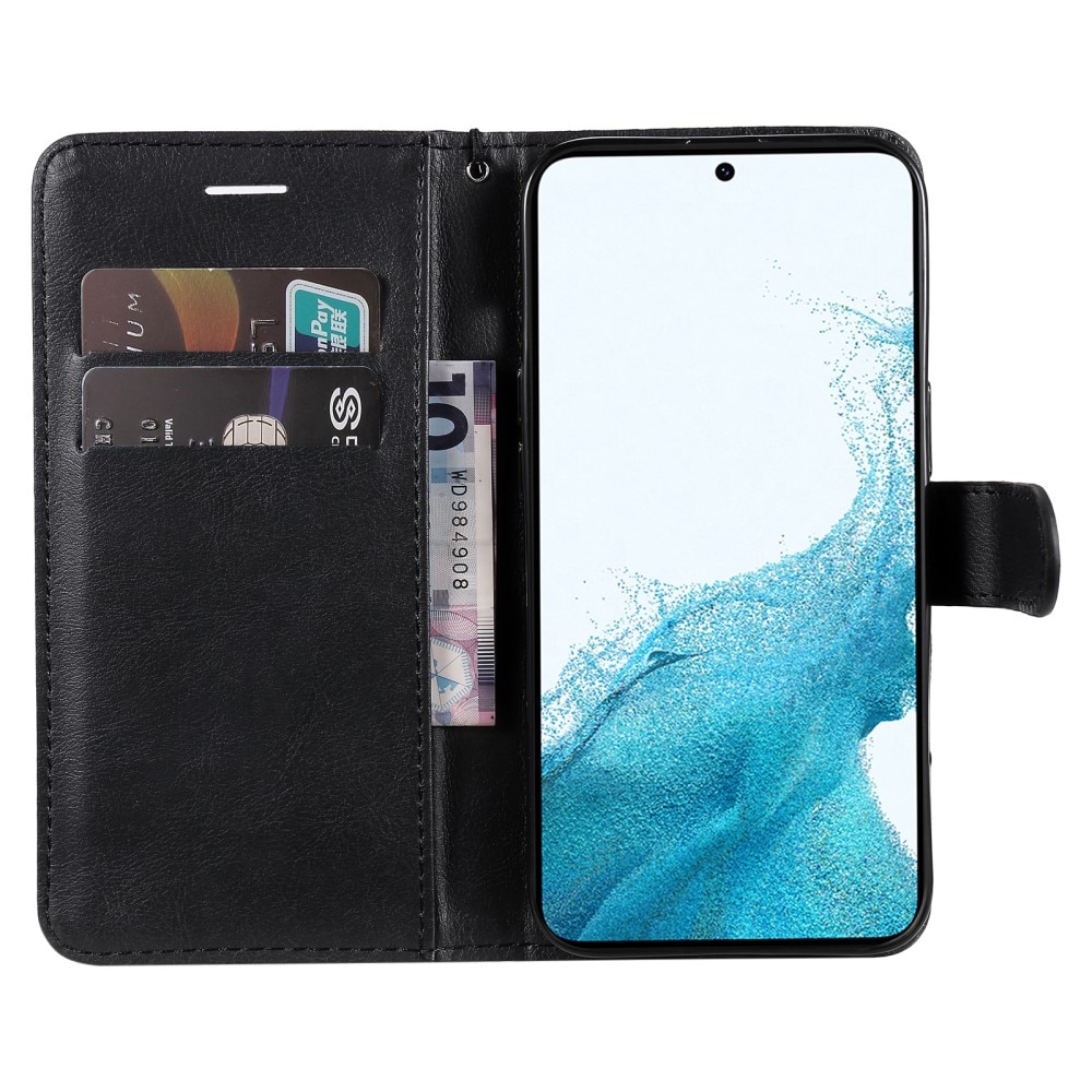 Samsung Galaxy A25 Wallet Case Black