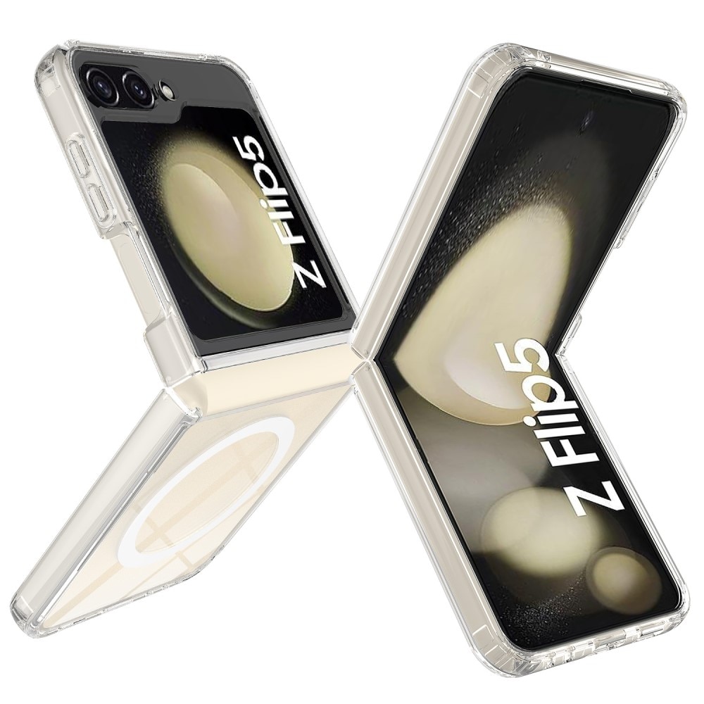Hybrid Case MagSafe Samsung Galaxy Z Flip 5  Transparent