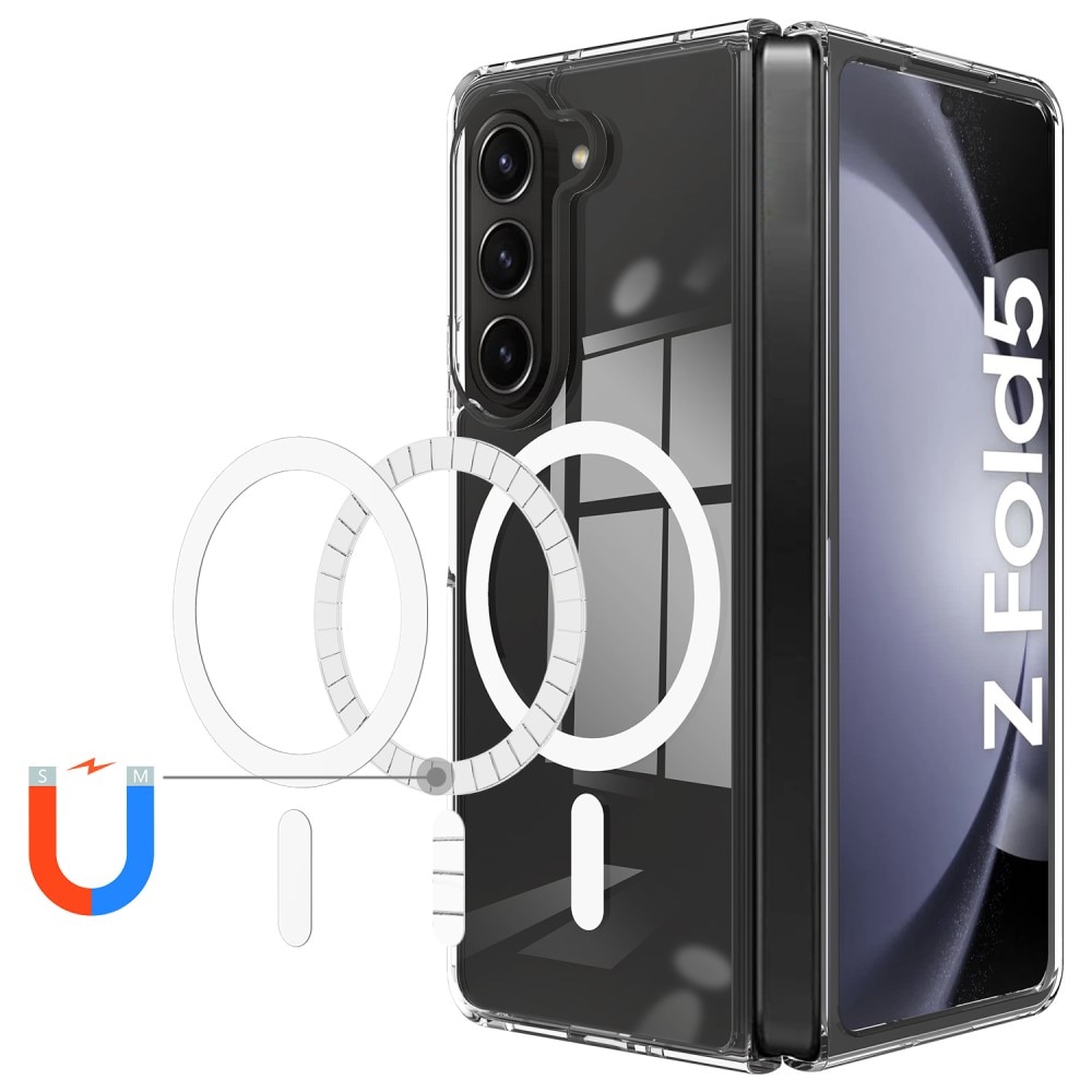 Hybrid Case MagSafe Samsung Galaxy Z Fold 5  Transparent
