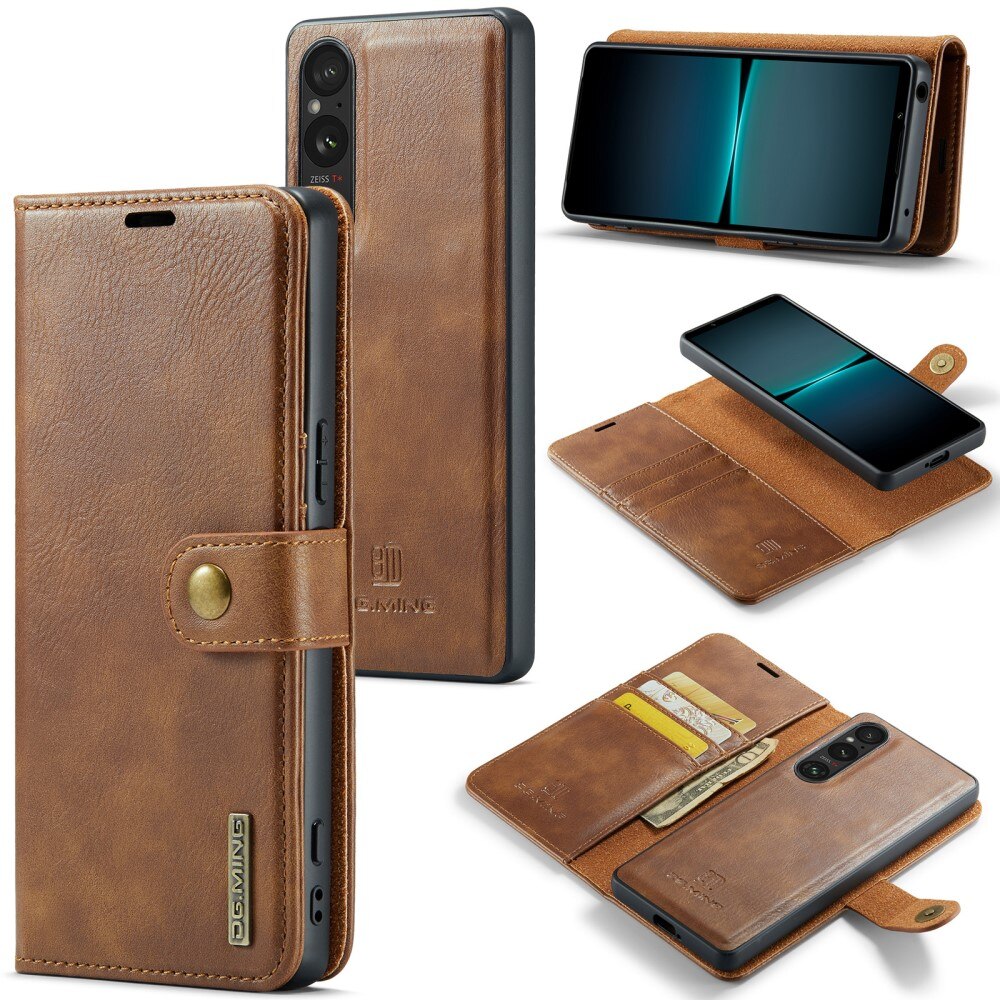 Sony Xperia 1 V Magnet Wallet Cognac