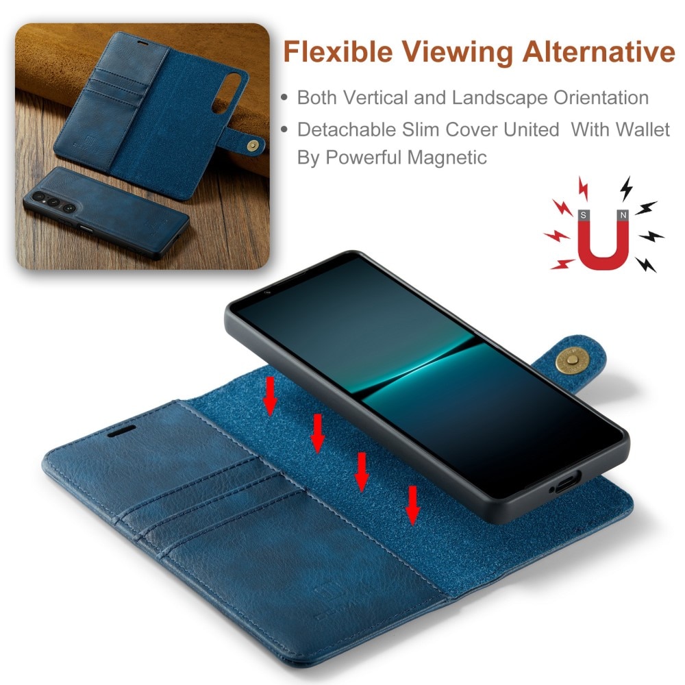 Sony Xperia 1 V Magnet Wallet Blue