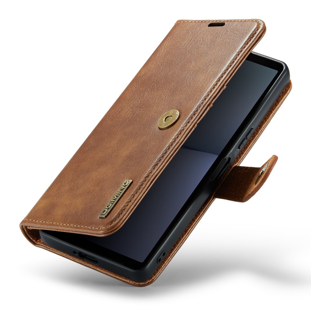 Sony Xperia 10 V Magnet Wallet Cognac