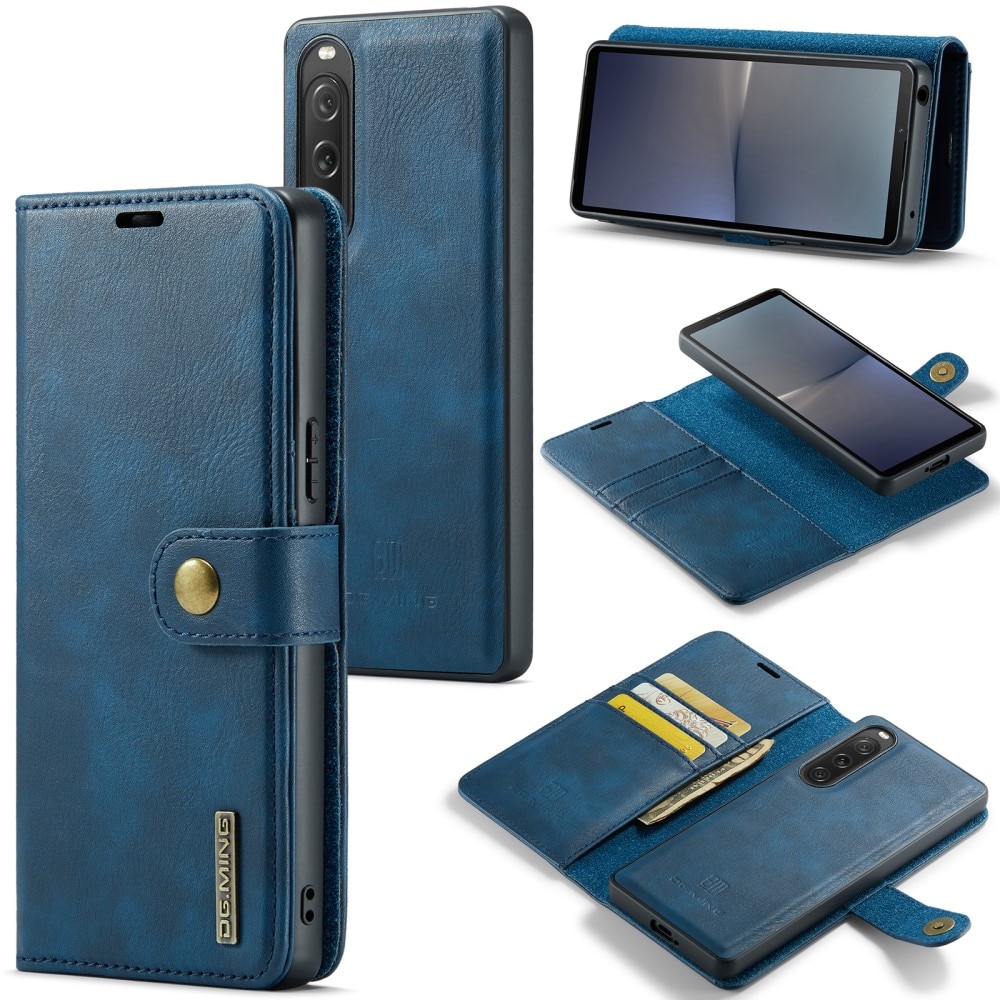 Sony Xperia 10 V Magnet Wallet Blue