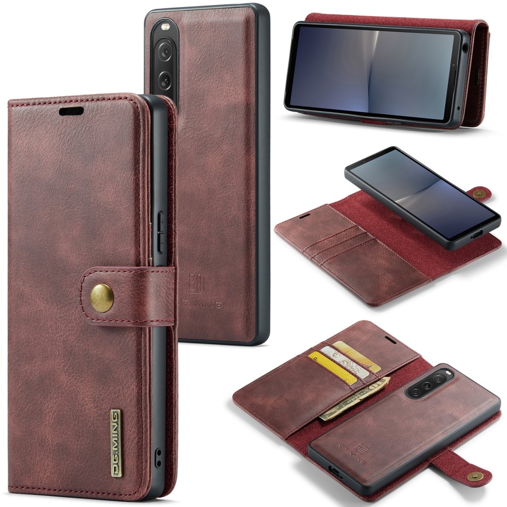 Sony Xperia 10 V Magnet Wallet Red