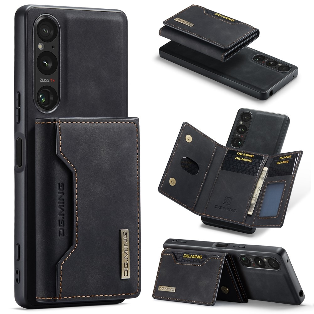 Sony Xperia 1 VI Magnetic Card Slot Case Black