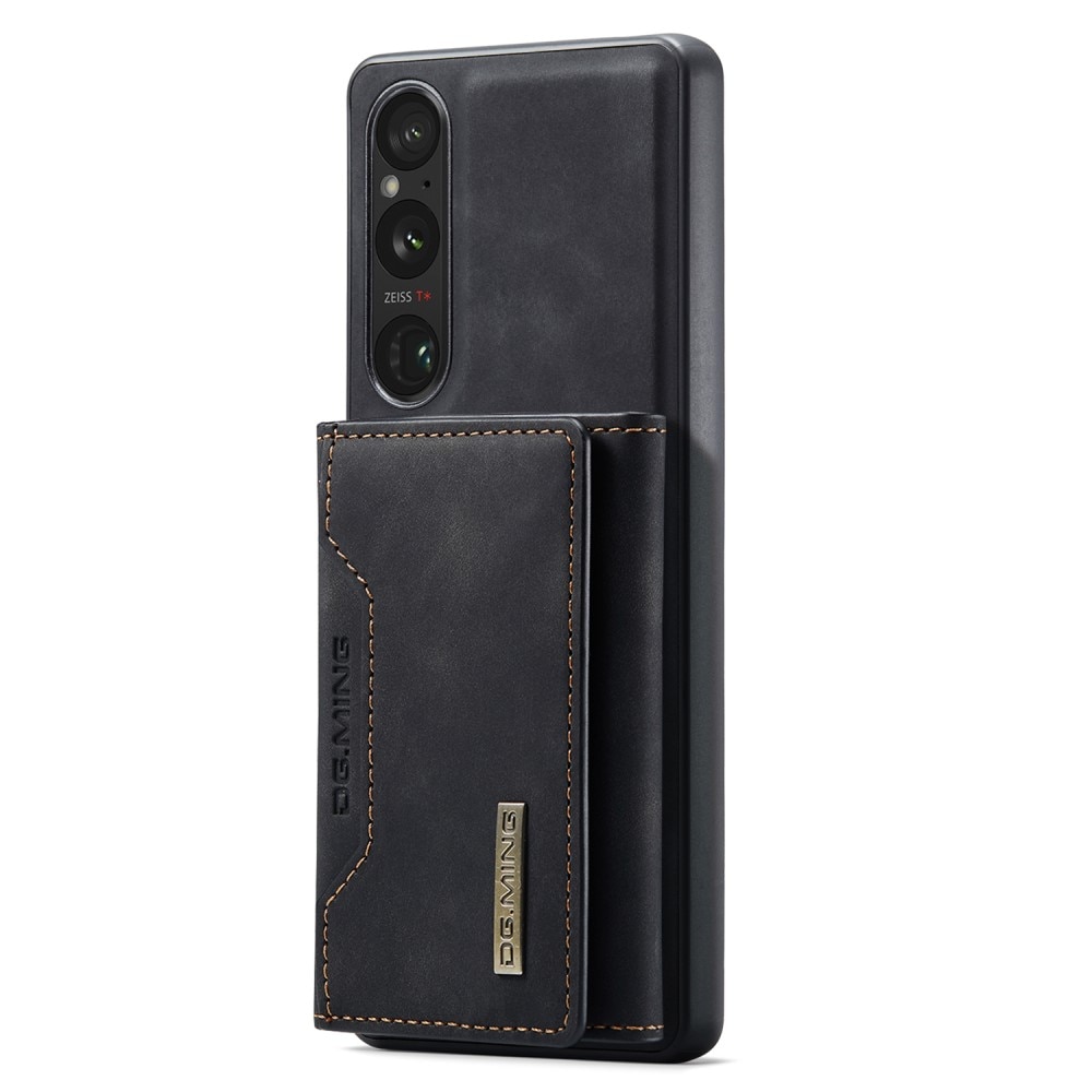 Sony Xperia 1 V Magnetic Card Slot Case Black