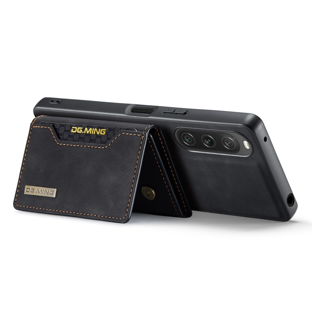 Sony Xperia 10 V Magnetic Card Slot Case Black