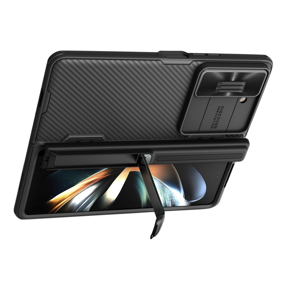 Samsung Galaxy Z Fold 5 CamShield Fold Case with Kickstand Black